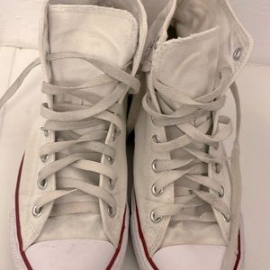 Converse white sneakers
